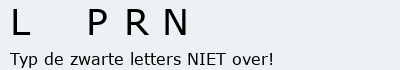 Bevestigingscode