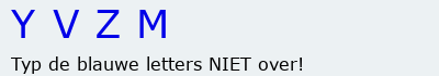 Bevestigingscode