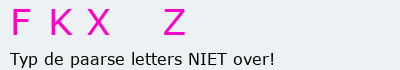 Bevestigingscode