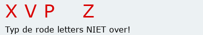 Bevestigingscode
