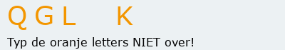 Bevestigingscode