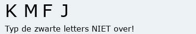 Bevestigingscode
