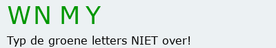 Bevestigingscode