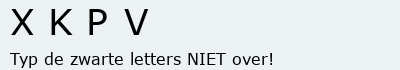 Bevestigingscode