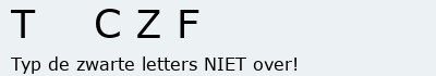 Bevestigingscode