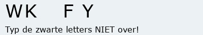 Bevestigingscode