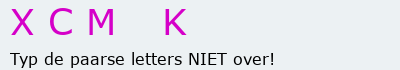 Bevestigingscode