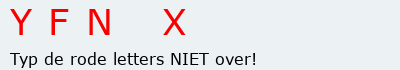 Bevestigingscode