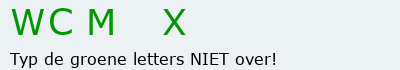 Bevestigingscode