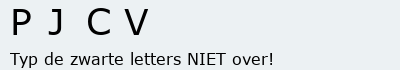 Bevestigingscode