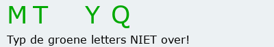 Bevestigingscode