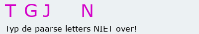 Bevestigingscode