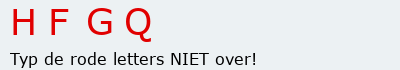 Bevestigingscode