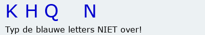 Bevestigingscode