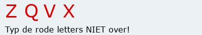 Bevestigingscode