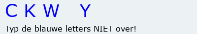 Bevestigingscode
