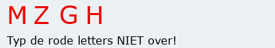 Bevestigingscode