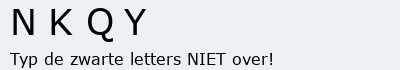 Bevestigingscode
