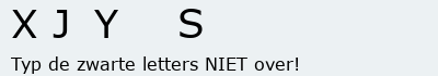 Bevestigingscode