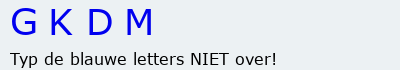 Bevestigingscode