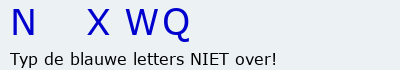 Bevestigingscode