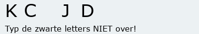 Bevestigingscode