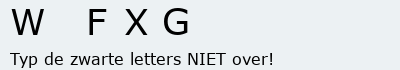 Bevestigingscode