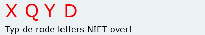 Bevestigingscode