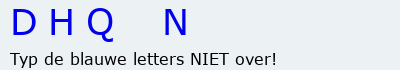 Bevestigingscode