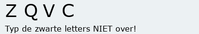 Bevestigingscode