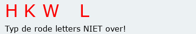 Bevestigingscode