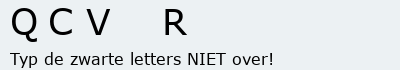 Bevestigingscode