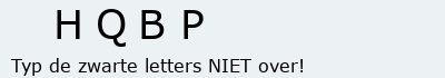 Bevestigingscode