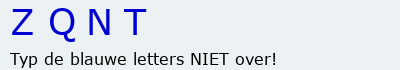 Bevestigingscode