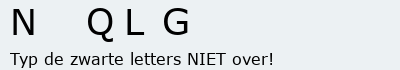 Bevestigingscode