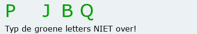 Bevestigingscode