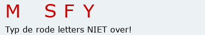 Bevestigingscode