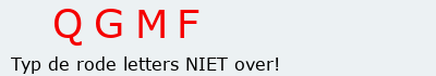 Bevestigingscode