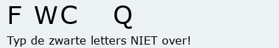 Bevestigingscode