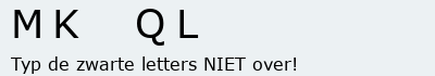 Bevestigingscode