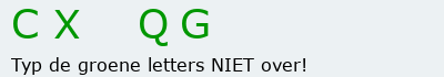 Bevestigingscode