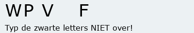 Bevestigingscode