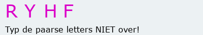 Bevestigingscode