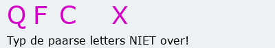 Bevestigingscode