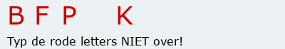 Bevestigingscode