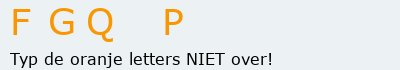 Bevestigingscode
