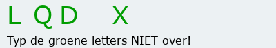 Bevestigingscode