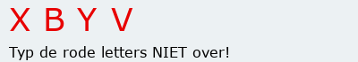 Bevestigingscode
