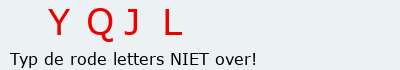 Bevestigingscode
