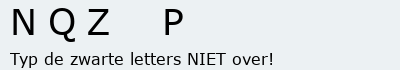 Bevestigingscode